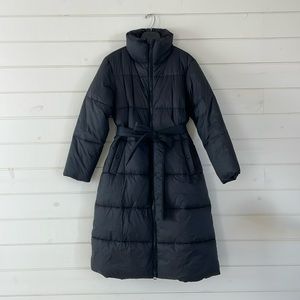 J.Crew Black Signature Puffer Coat size M